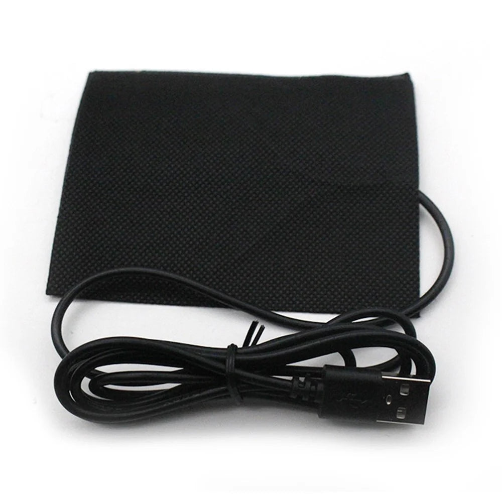Vest Heating Film Heating Down Jacket Warmer USB Charging Winter Warming Mat (without Power Button) - 1