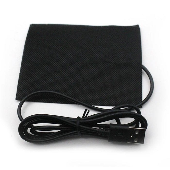 Vest Heating Film Heating Down Jacket Warmer USB Charging Winter Warming Mat (without Power Button) - 1