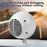 F-138 Creative Planet Design 24V Car Truck Heating Fan Vehicle Windshield Defrosting Defogging Heater - White - 3