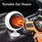 F-138 Creative Planet Design 24V Car Truck Heating Fan Vehicle Windshield Defrosting Defogging Heater - White - 4