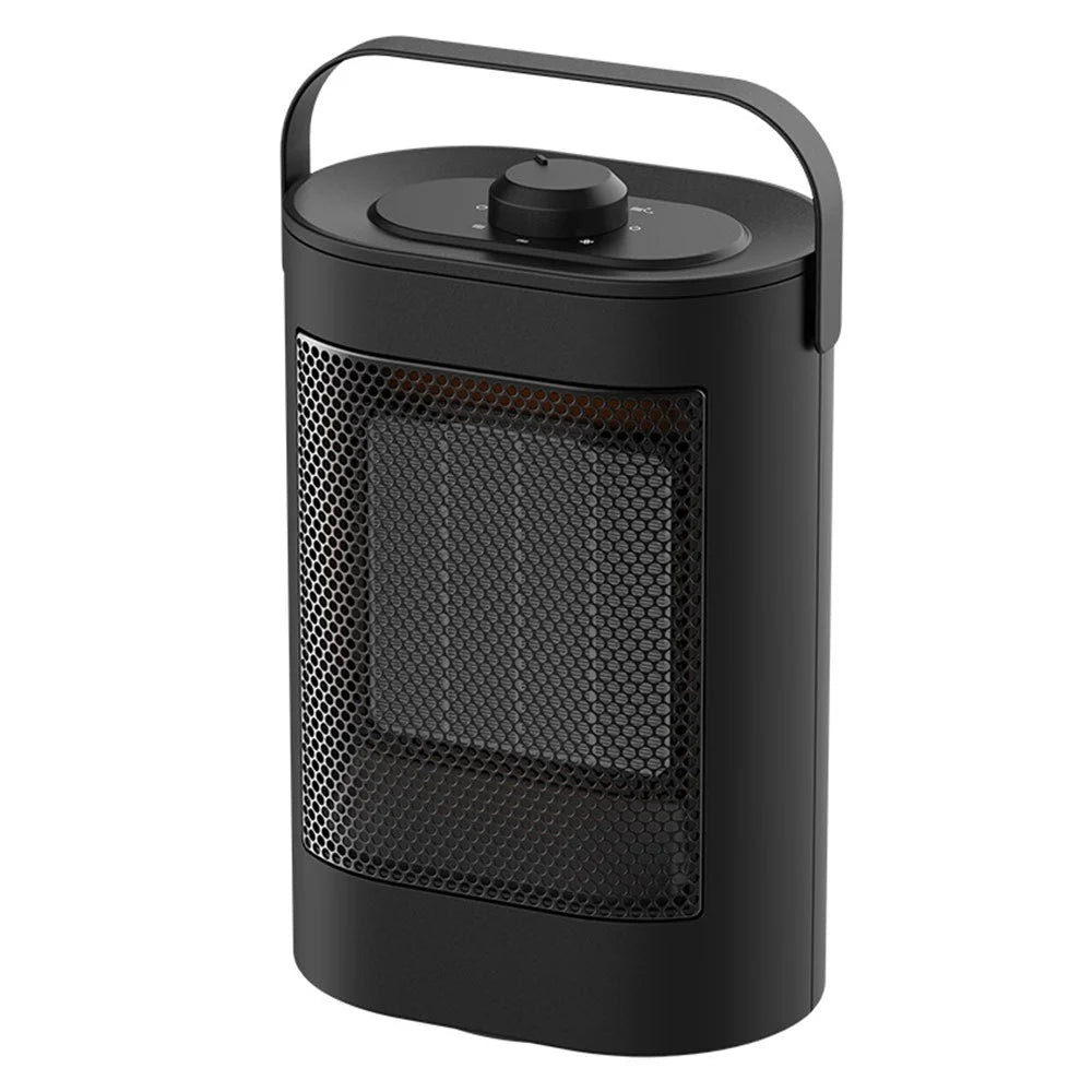 YND-900D Home PTC Electric Heater Air Warmer Winter Desktop Quiet Warm Wind Heating Fan - EU Plug - 1