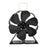 6 Blade Mini Fireplace Heat Powered Stove Fan Log Wood Burner Silent Home Fireplace Fan Efficient Heat Distribution - 1