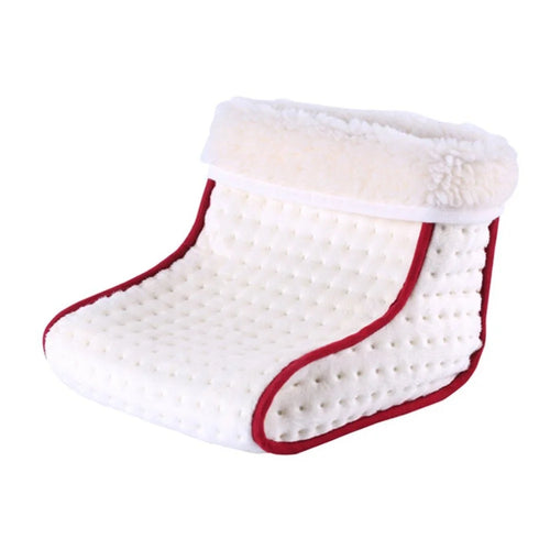 Heated Plug Type Electric Warm Foot Warmer Washable Heats Control Settings Warmer Cushion Thermal Foot Warmer for Family Friends - US Plug - 1