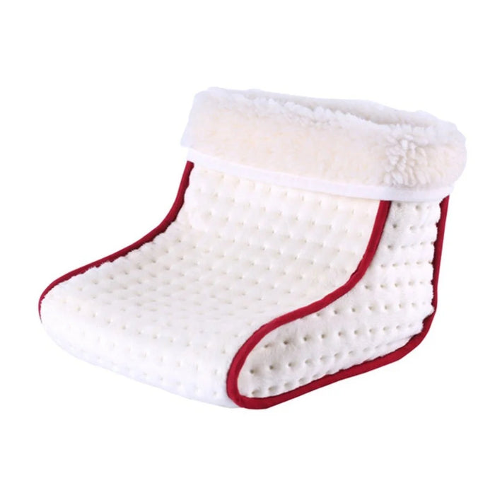 Heated Plug Type Electric Warm Foot Warmer Washable Heats Control Settings Warmer Cushion Thermal Foot Warmer for Family Friends - US Plug - 1