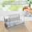 E126 220ml Flame Light Humidifier Air Aroma Humidifier with Remote Control for Home Office SPA Yoga - Black / Red Light - 4