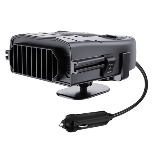 R803 12V Car Dashboard Heating Fan Car Windshield Defrosting Defogging Heater Vehicle Interior Heating Device - Black - 1