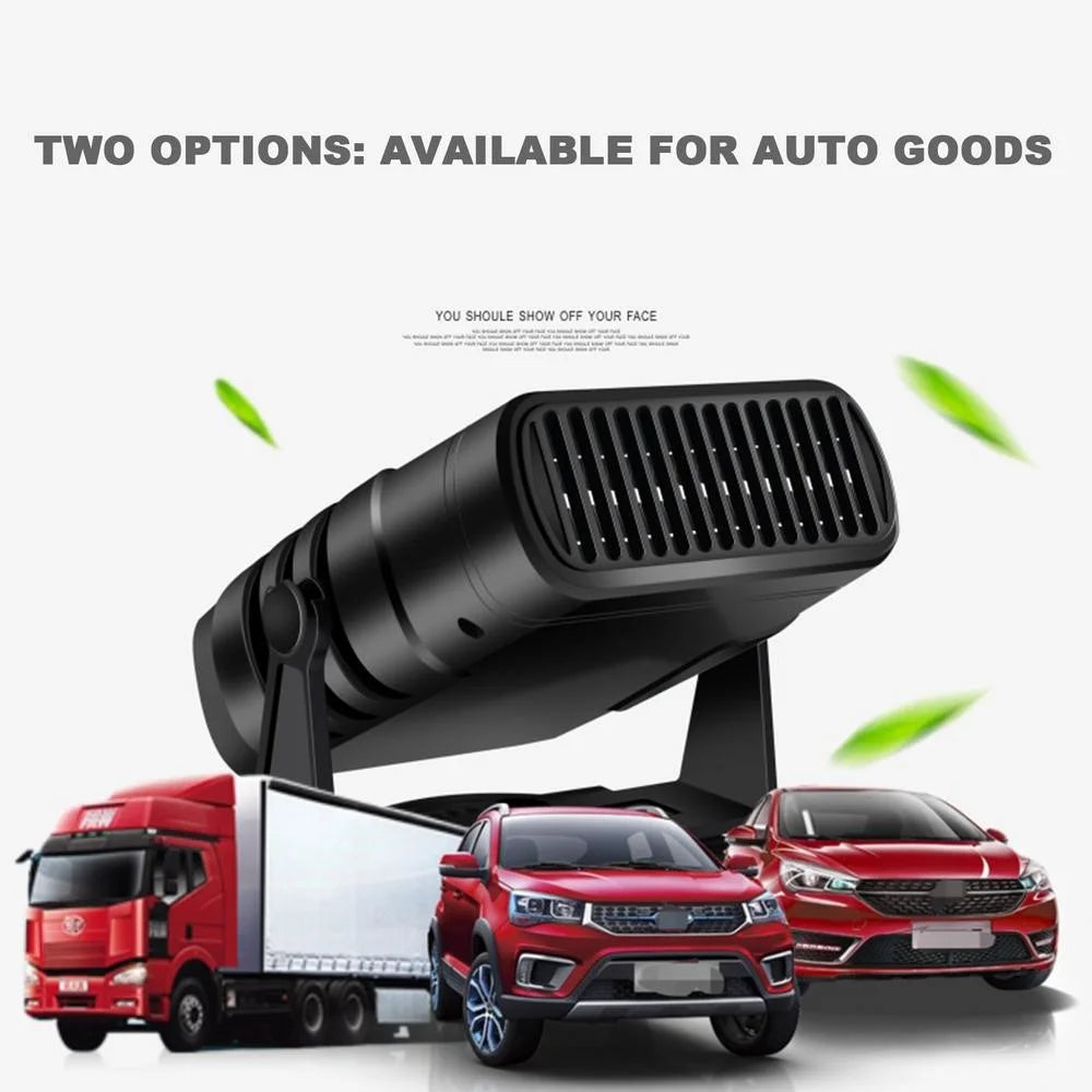 N-018 12V Car Dashboard Heater Car Windshield Defrosting Defogging Heating Fan Vehicle Interior Heating Device - 6