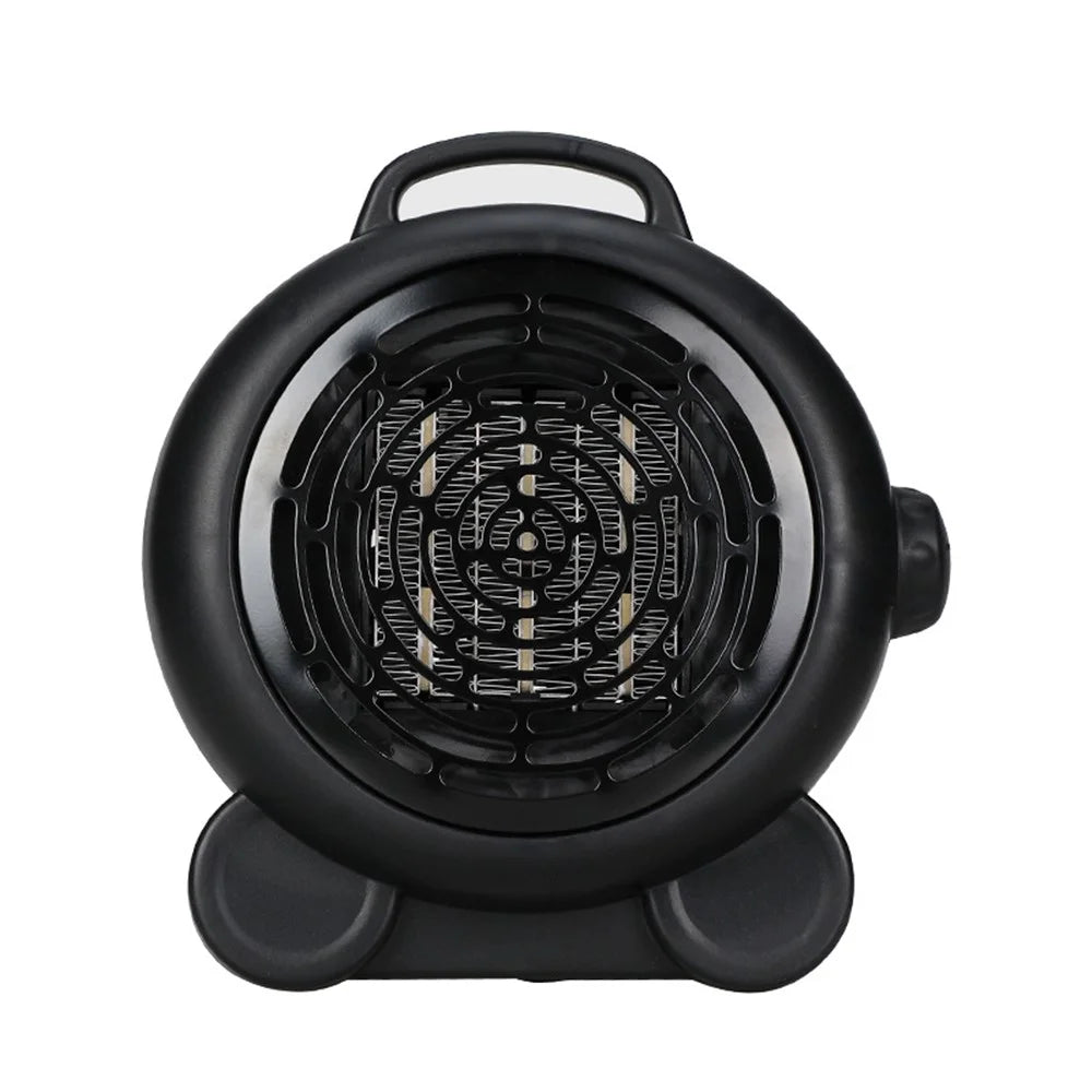 Space Heater 1000W Electric Heaters Portable Heater Fan with 3 Modes for Bedroom Office Indoor Use - Black / EU Plug - 6
