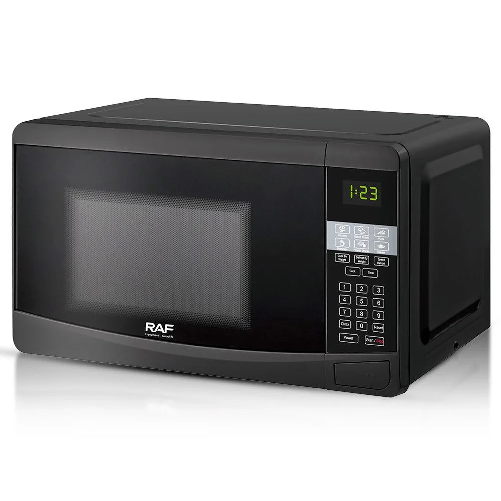 RAF R.8009 EU Plug Touch Screen Panel Microwave 800W Countertop Oven Microwave for Home Office - 1