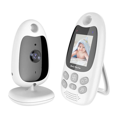 VB610 2.0-inch LCD Video Baby Monitor Temperature Display Wireless 2 Way Voice Intercom Baby Security Camera - EU Plug - 1