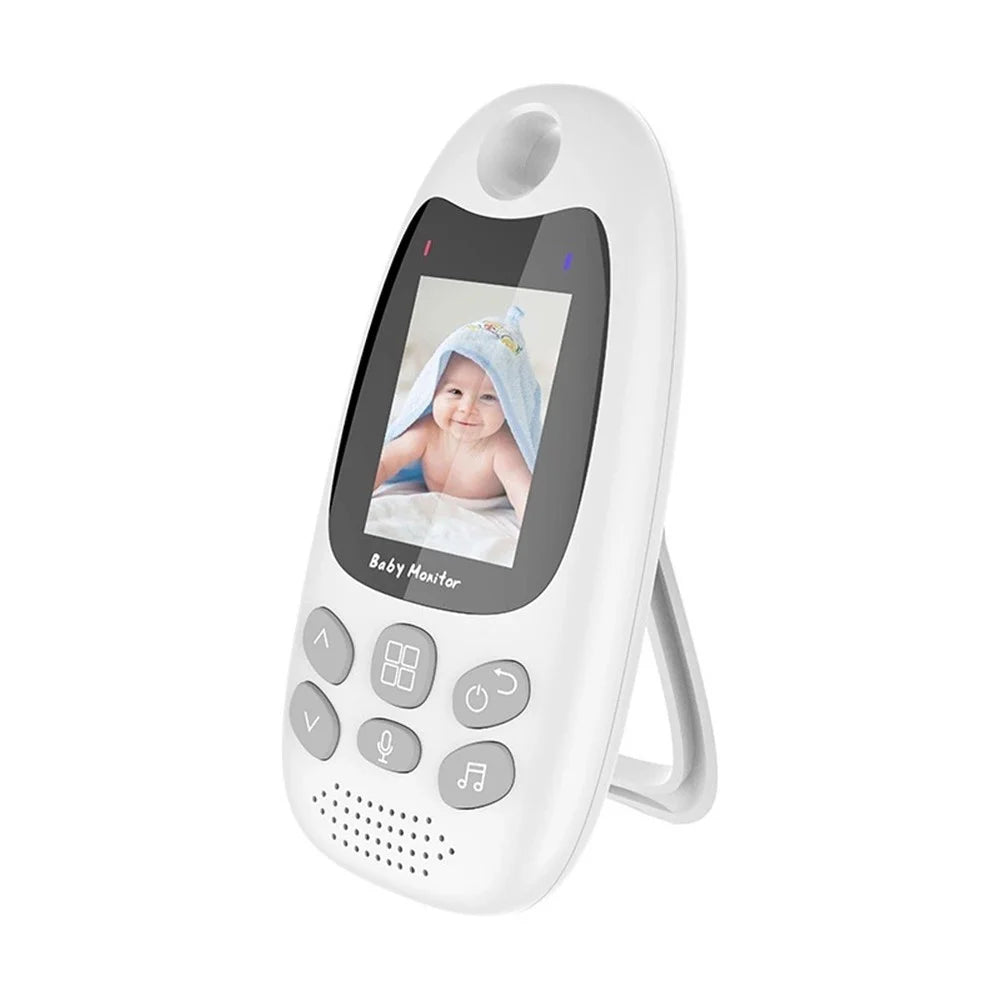 VB610 2.0-inch LCD Video Baby Monitor Temperature Display Wireless 2 Way Voice Intercom Baby Security Camera - EU Plug - 6