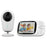 VB609 3.2 inch LCD Video Baby Monitor 2 Way Voice Talk Temperature Monitoring Night Vision Baby Security Camera - UK Plug - 1