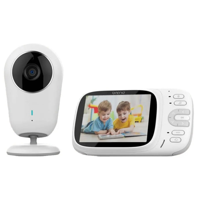 VB609 3.2 inch LCD Video Baby Monitor 2 Way Voice Talk Temperature Monitoring Night Vision Baby Security Camera - UK Plug - 1