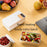 Large Capacity Electric Heated Lunch Box 304 Stainless Steel Inner for Office Workers / Students 1L Food Warmer / Heater - Yellow - 3