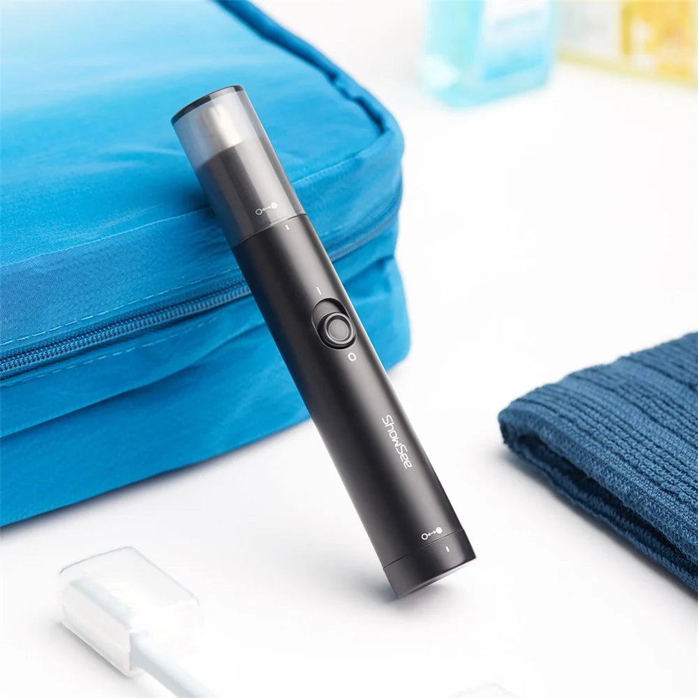 XIAOMI YOUPIN ShowSee C1-BK Electric Nose Trimmer Portable Mini Ear Nose Hair Shaver Hair Clipper (Chinese Version) - 4
