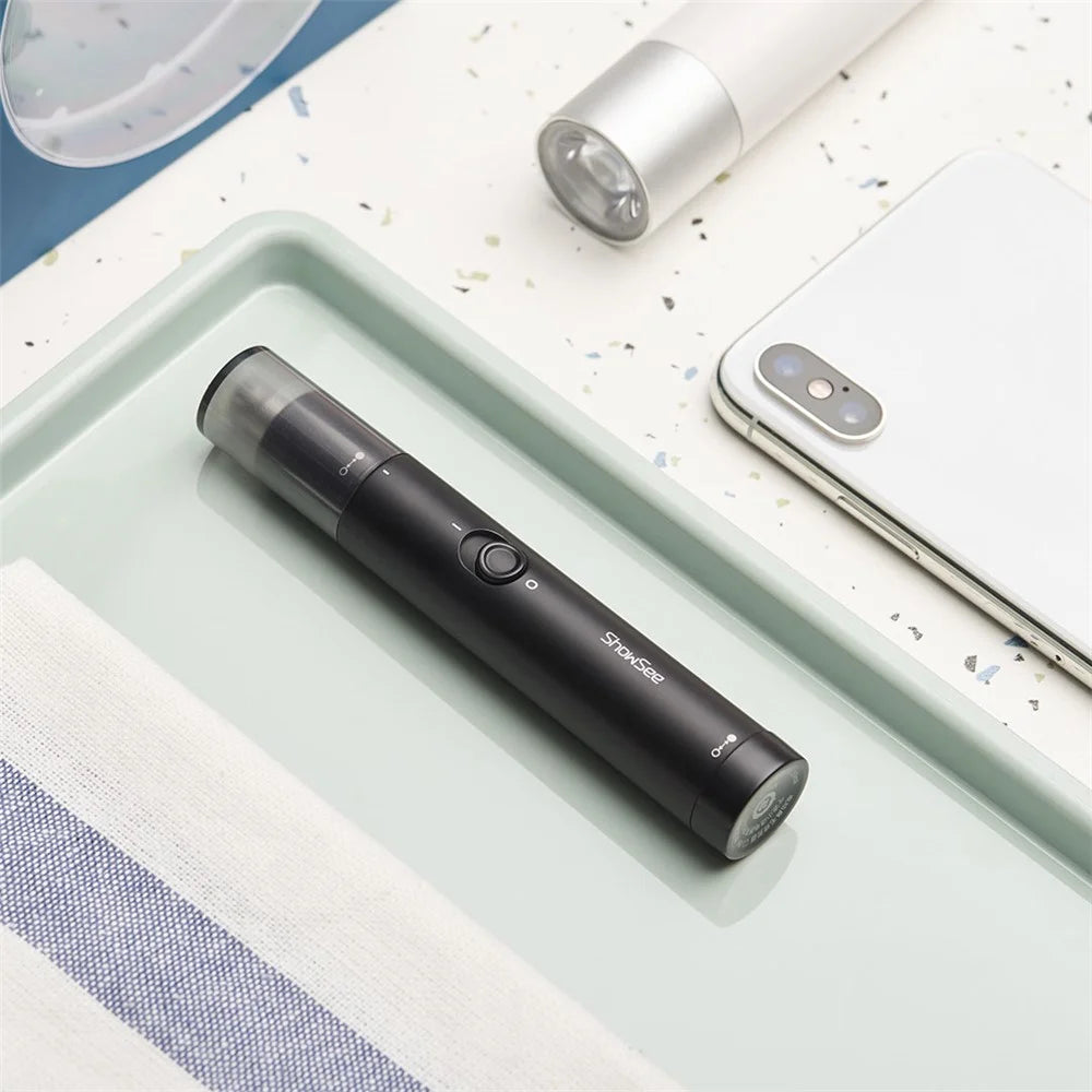 XIAOMI YOUPIN ShowSee C1-BK Electric Nose Trimmer Portable Mini Ear Nose Hair Shaver Hair Clipper (Chinese Version) - 6
