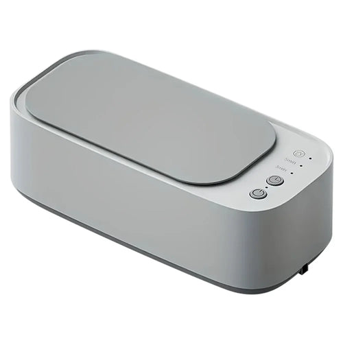 S700 Glasses Ultrasonic Cleaning Machine Vibration Cleaner Jewelry Washing Tool - White - 1