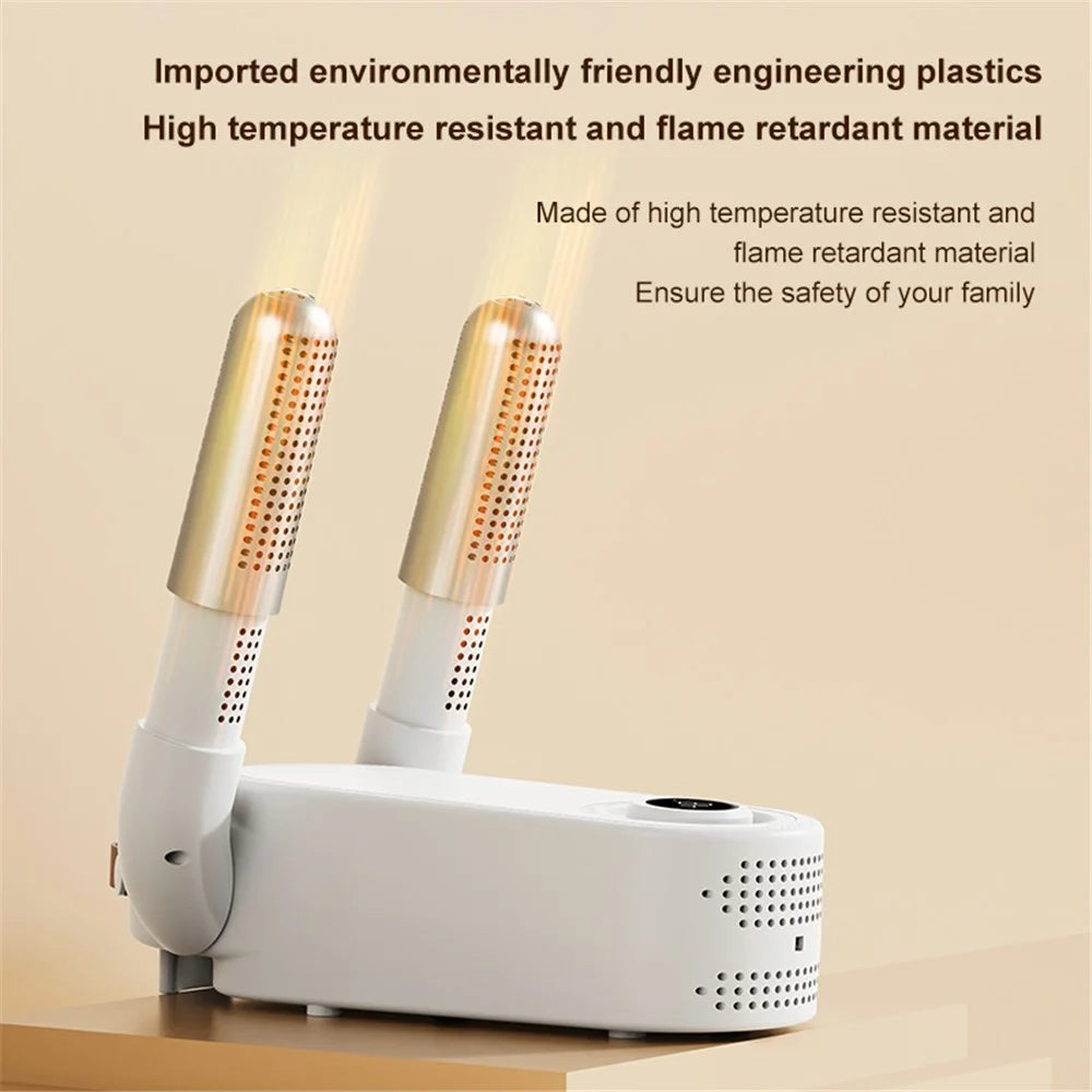ML-X1 Intelligent Shoe Dryer Adjustable Rack Gloves Drying Machine with LED Display - 4