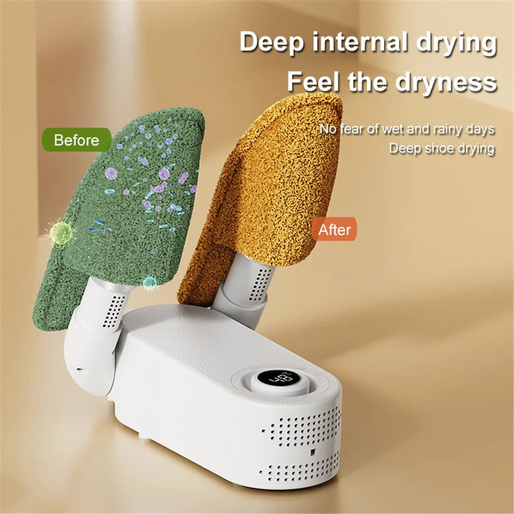 ML-X1 Intelligent Shoe Dryer Adjustable Rack Gloves Drying Machine with LED Display - 7