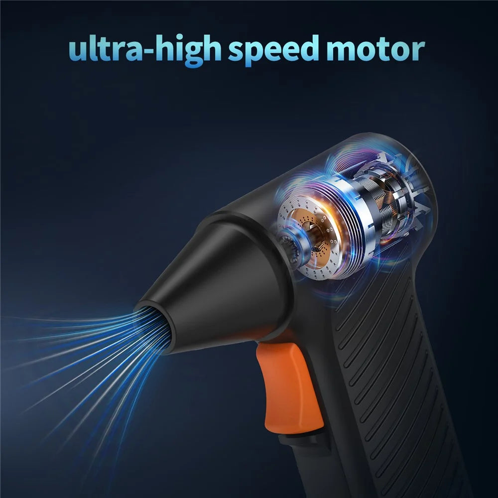 CFG-1 Violent Hair Dryer Handheld High-Speed Motor Wind Blower Dust Cleaner - 3