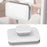 M0310 3-10mm Home Window Cleaning Tool Magnetic Double-Sided Glass Cleaning Brush - White+Grey - 2