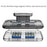 M0310 3-10mm Home Window Cleaning Tool Magnetic Double-Sided Glass Cleaning Brush - White+Grey - 7