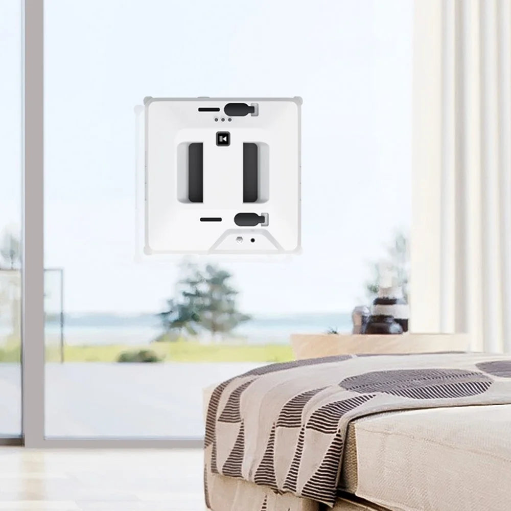 T48 Dual Water Tank Window Cleaning Robot Remote Control Automatic Home Glass Window Cleaner, EU Plug - 2