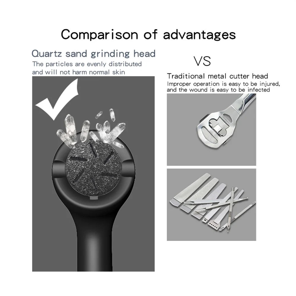 Electric Foot Callus Remover Digital Display Pedicure Device Exfoliating Foot Care Tool - 5
