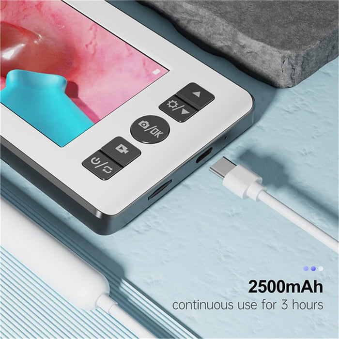 N18 HD Visual Ear Cleaning Endoscope Professional 4.3 Inch Screen Otoscope Ear Wax Removal Tool - 5