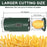 Electric French Fry Cutter Commercial Potato Cutter with 2 Blades Multi-Function Vegetable Slicer - EU Plug - 6
