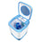 Clothes Shoes Washing Machine Blue Light Home Dual-Use Washer with Dehydration Basket - CN Standard Plug - 1