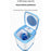 Clothes Shoes Washing Machine Blue Light Home Dual-Use Washer with Dehydration Basket - CN Standard Plug - 3