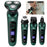 SR700 4 In 1 Electric Shaver USB Rechargeable Smart Digital Display 3 Floating Heads Washable Razor - 2