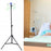 IV Drip Bag Stand Aluminum Alloy Foldable Base Adjustable Height IV Pole Stand with 4 Hooks - 6