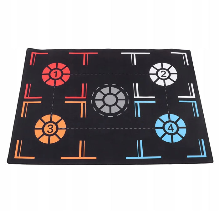 Basketball Training Mat Dribbling Ball Control Basketball Footstep Mat for Children Under 150cm - 6