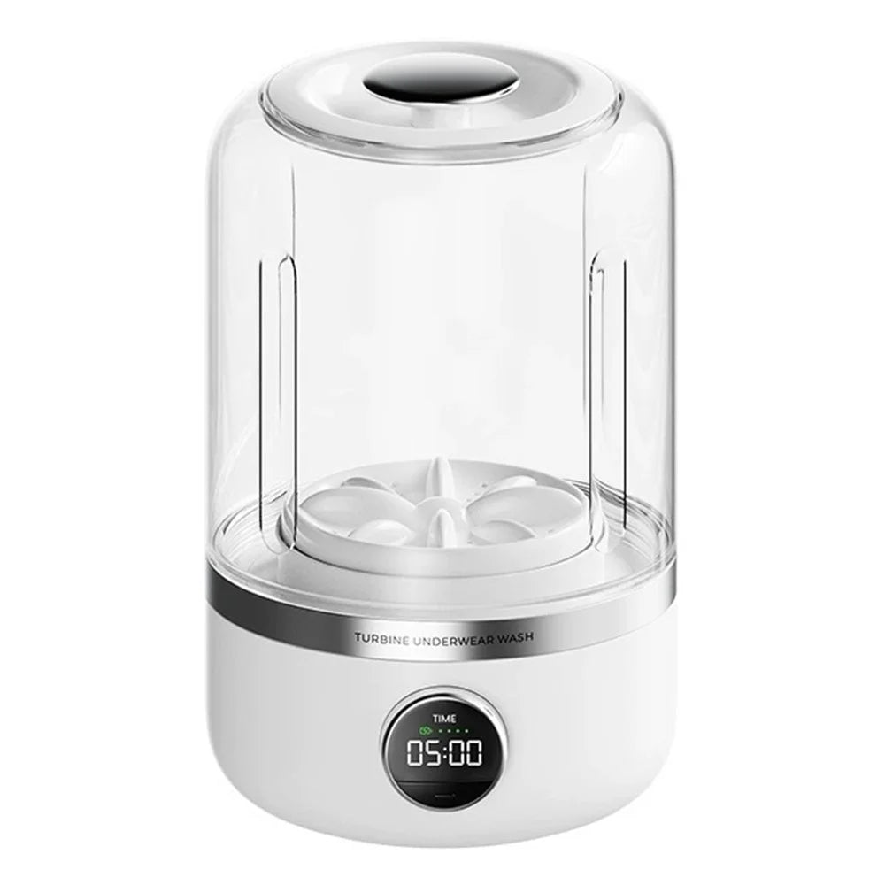 SANHUO YE02 1.2L Portable Mini Washing Machine for Travel Underwear Socks Cordless Cleaner - 1