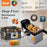 Electric Deep Fryer Home Commercial Use Fried Dough Sticks French Fries Chicken Wings Fryer (BPA Free, No FDA) - EU Plug - 3