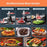Stainless Steel Electric Meat Grinder Multi-Function Sausage Stuffer Mincer Machine (BPA Free, No FDA) - EU Plug - 4