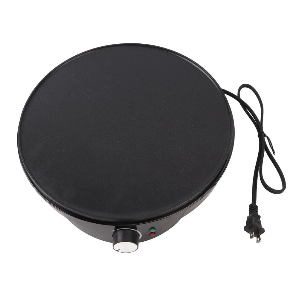 12 Inch Kitchen Electric Crepe Making Machine 220-240V Non Stick Pancake Griddle, EU Plug (BPA Free, No FDA) - 2