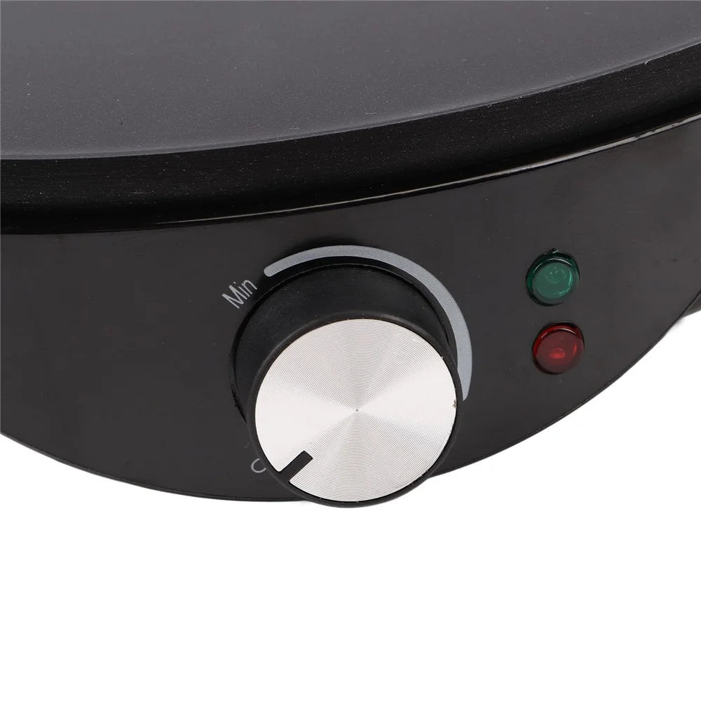 12 Inch Kitchen Electric Crepe Making Machine 220-240V Non Stick Pancake Griddle, EU Plug (BPA Free, No FDA) - 6