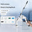 K-106 Electric Cleaning Brush with 8 Brush Heads Multi-Function Telescopic Cordless Scrubber - White - 2