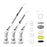 K-109 Electric Cleaning Brush with 8 Heads 3 Speeds Adjustable Multi-Function Scrubber for Kitchen Bathroom - Gray - 1