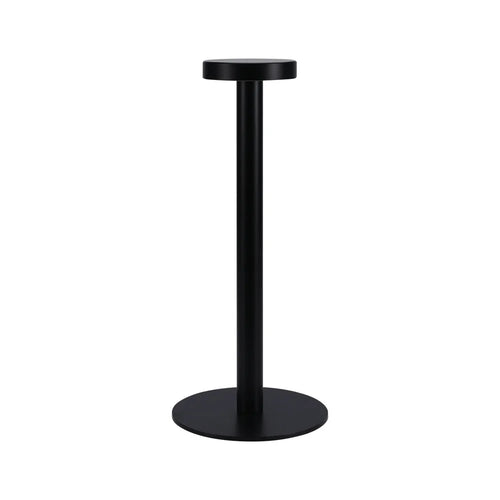 8006 Rechargeable LED Table Lamp 3000K Warm Light Dimming Night Light for Restaurant Bar Bedroom - Black - 1