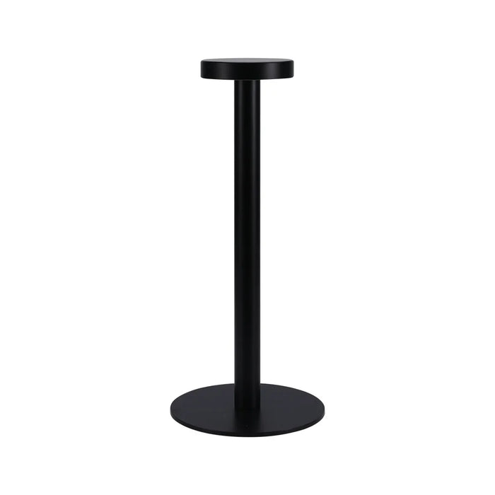 8006 Rechargeable LED Table Lamp 3000K Warm Light Dimming Night Light for Restaurant Bar Bedroom - Black - 1