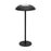 8069 Touch Dimmable LED Table Lamp 3 Color Temperature Rechargeable Ambient Light for Bedroom Bar - Black - 1