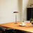 8069 Touch Dimmable LED Table Lamp 3 Color Temperature Rechargeable Ambient Light for Bedroom Bar - Black - 2