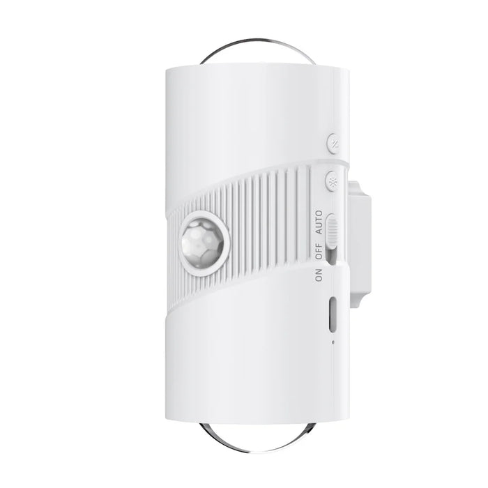 YSJ-008A 1Pc RGB Night Light Smart Motion Sensor 4-level Brightness Magnetic Wall Light for Hallway - White - 1