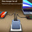 LDNIO Q8 100W 5-Port Fast Charging Station USB-C iP (5-14) USB-A GaN Charger for Laptop Tablet Phone - Blue / US Plug - 4