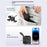 LDNIO Q2618 65W GaN Fast Charger Interchangeable Plugs USB-C PD Fast Charging Station for Laptop iPhone Android - Black - 7