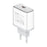 LDNIO Q1415 45W GaN Fast Charger Dual Port PD Fast Charging Wall Charger with 1.2m USB Cable for Phone Laptop - White - 1